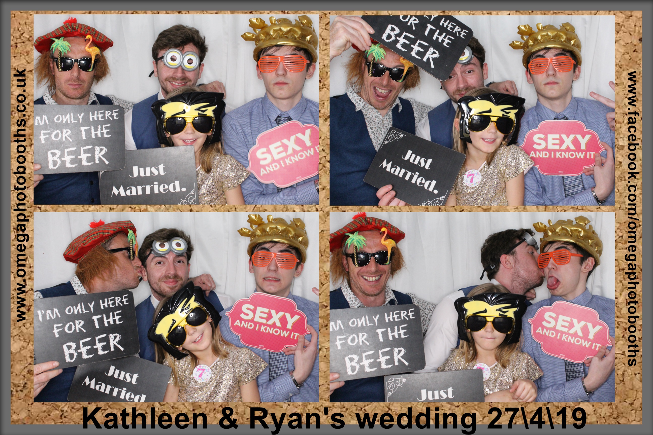 Kathleen & Ryan's Wedding | View more photos from the event at gallery.omegaphotobooths.co.uk/u/Omega-Photobooths/Kathleen-Ryans-Wedding